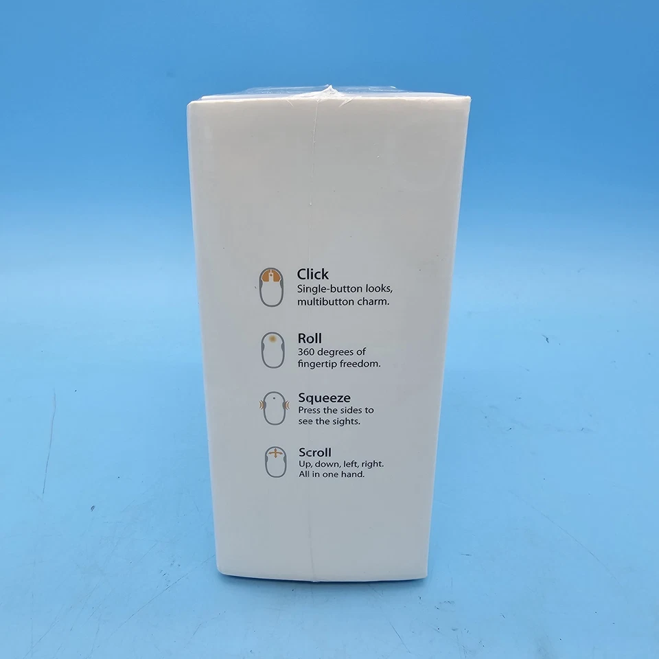 SEALED Genuine Apple Mouse A1152 MA086LL/A USB Wired Optical Mighty Mouse - Image 3 of 4