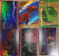 Disney Pixar The Good Dinosaur Arlo Non-Sport Trading Card Lot, 6 Cards