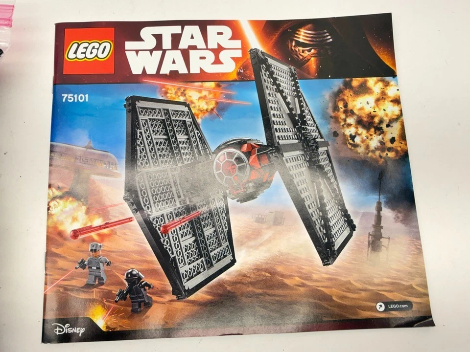 LEGO Star Wars 75101 First Order SpecialForces TIE Fighter 100%COMPLETE+Minifigs - Image 2 of 4