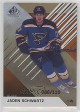 2016-17 SP Game Used Orange Rainbow Draft Year 88/197 Jaden Schwartz #52 0jd0