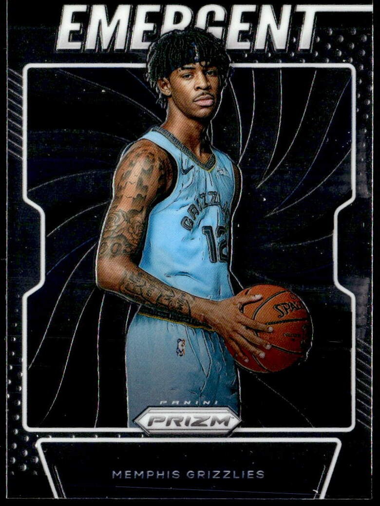 2019-20 Panini Prizm #17 Ja Morant Emergent Rookie E1