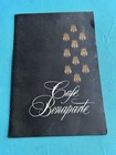 Cafe Bonaparte Vintage Menu — photo 1
