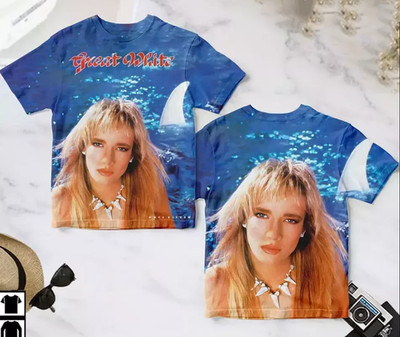 Great White Band Once Bitten Album 3D T Shirt QT1362