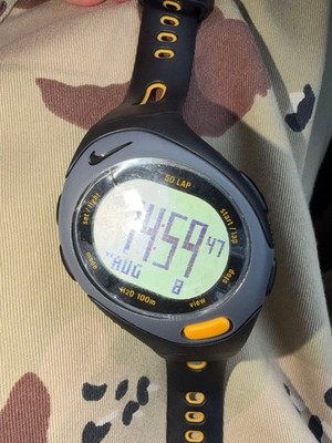 Nike Triax Speed 50 Super Digital Uhr Running Timer aus Japan