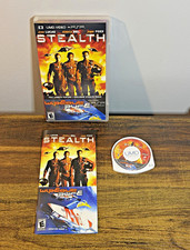 Columbia Pictures Stealth UMD Movie Sony PSP NTSC w/ Wipeout Pure Demo - TESTED