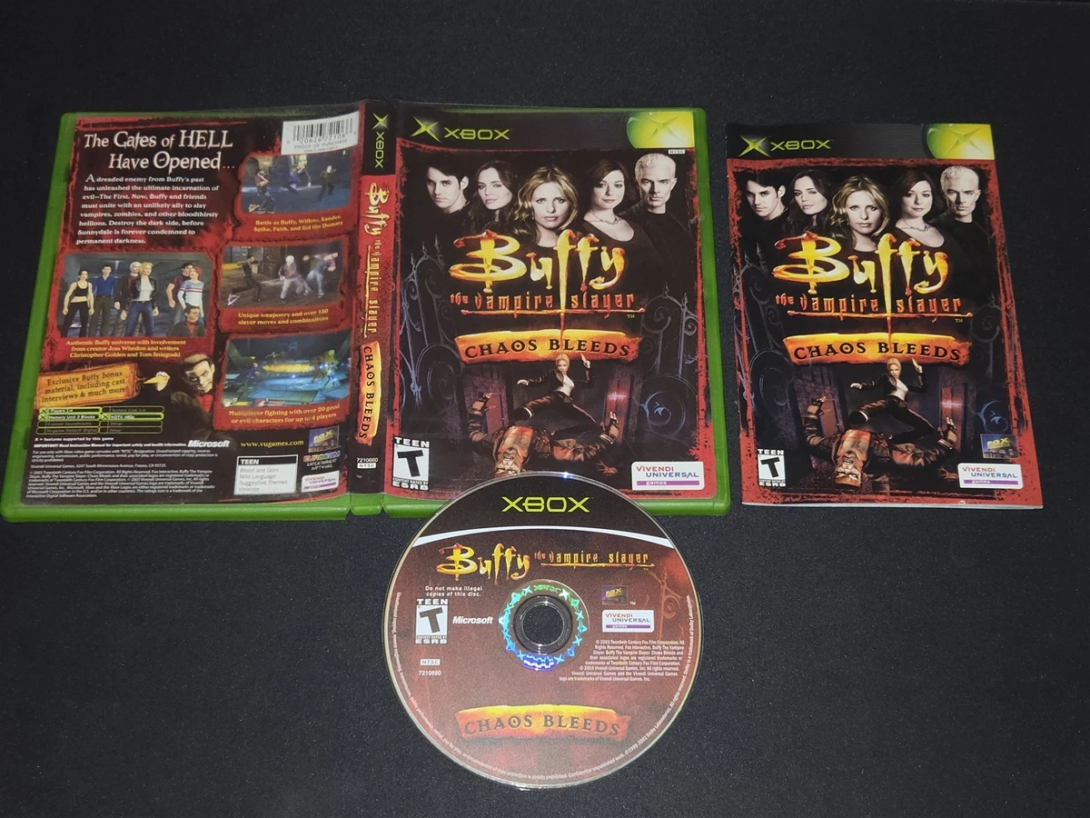 Buffy the Vampire slayer Chaos Bleeds Xbox for sale | eBay