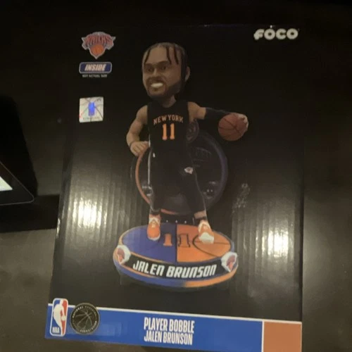 FOCO NBA New York Knicks Jalen Brunson Team Store Exclusive bobblehead 1 from600