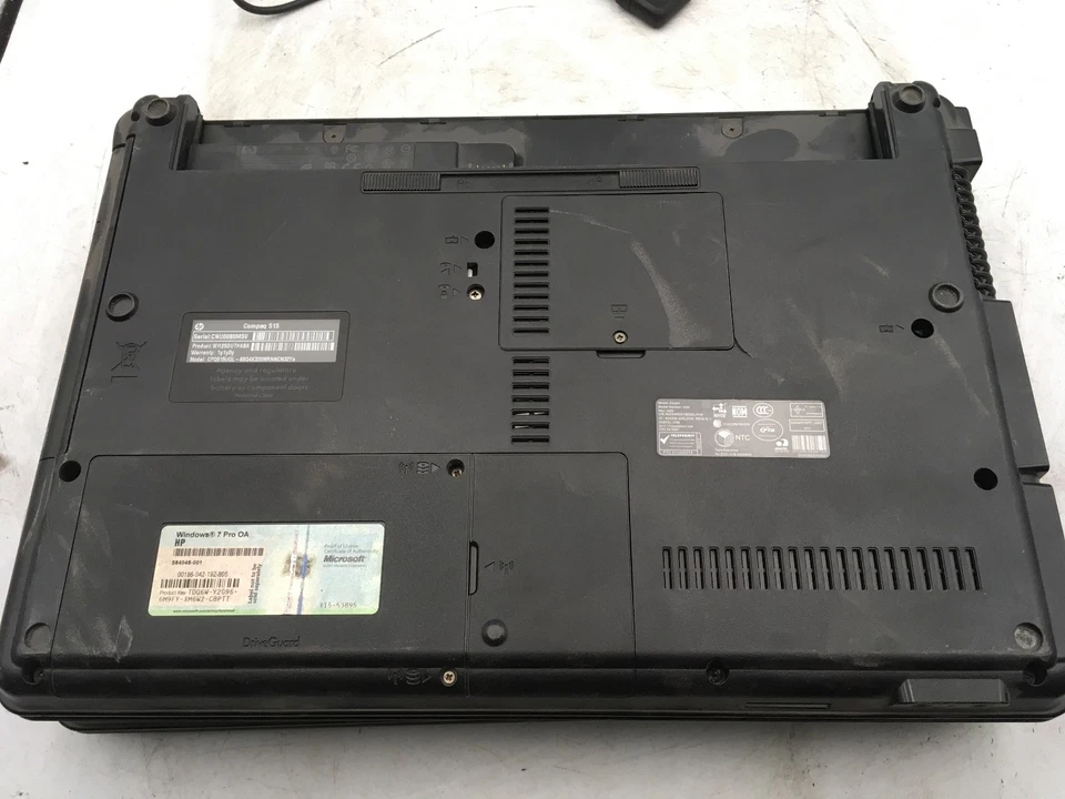 HP COMPAQ 515 - BOOTS TO BIOS/FOR PARTS - LOT OF 2 - AMD ATHLON X2 - READ - BB - Image 3 of 4