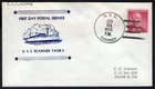 USS Scanner YAGR 5 January 31 1956 First Day Postal Service