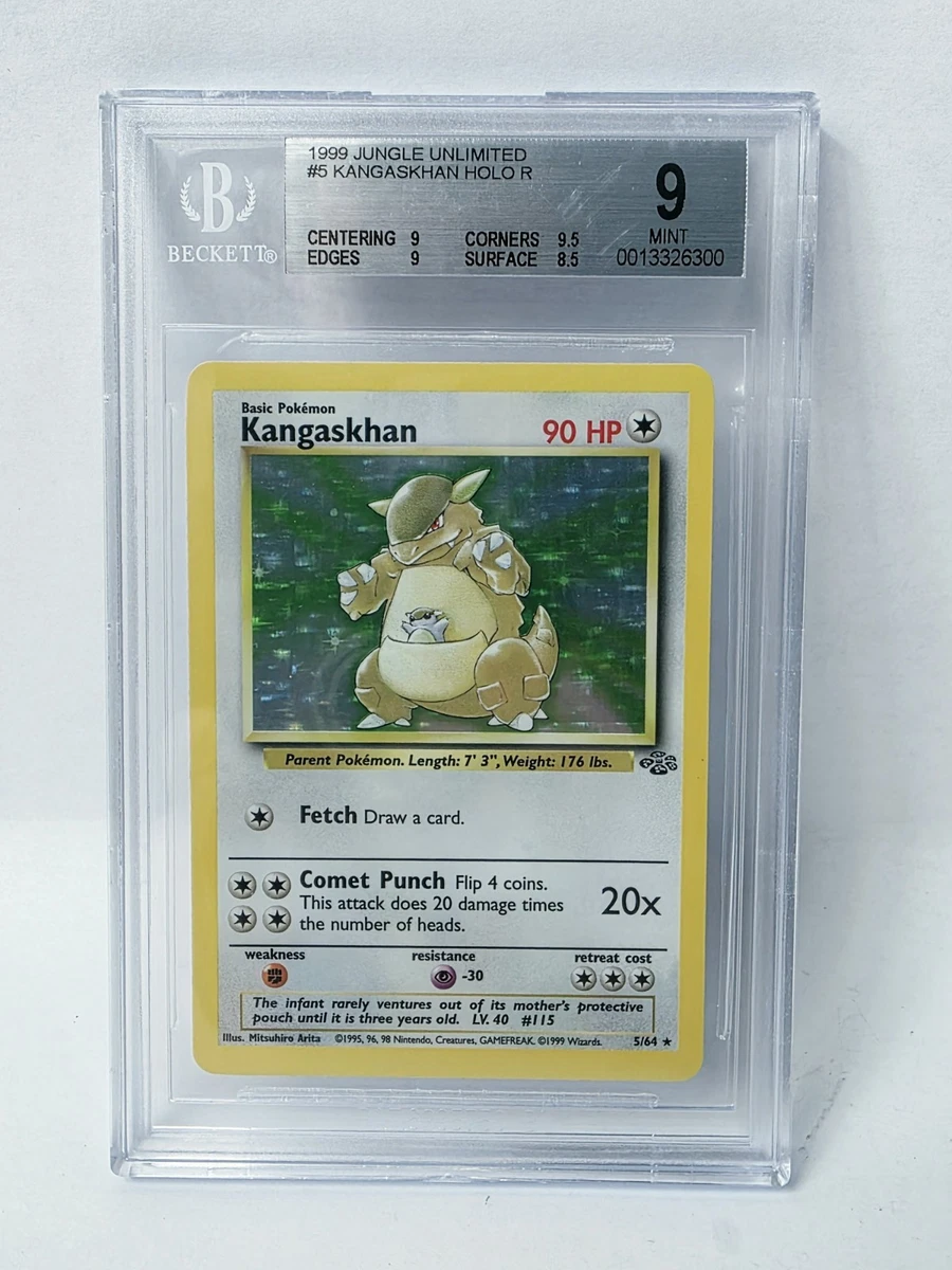 英語版　Tropical  BGS9 25+ Pokémon TCG Beckett Grading Services (BGS) Jungle Holo Rare