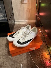 New nike track and field distance running spikes size, 5.5, pink, white, cream