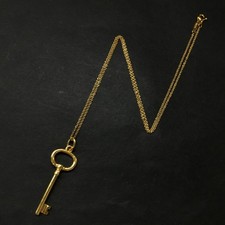 EGA TIFFANY&CO. Collana con ciondolo chiave ovale in oro 750 4,7 g/ZA0175