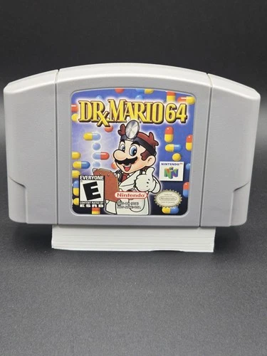 Dr. Mario 64 Video Game (Nintendo 64, N64) Authentic Cartridge Only