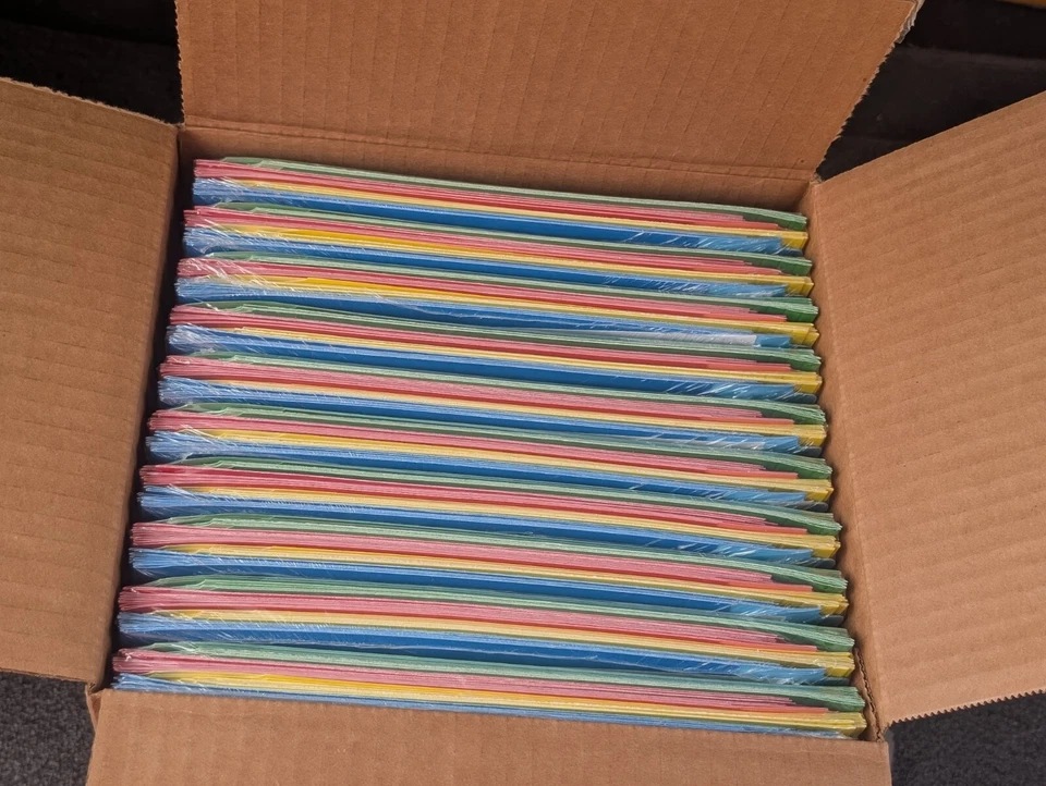 *Lot of 10* Pendaflex File Folders with 3 Tabs 1/3 Cut Top Tab Letter Assorted - Image 4 of 4