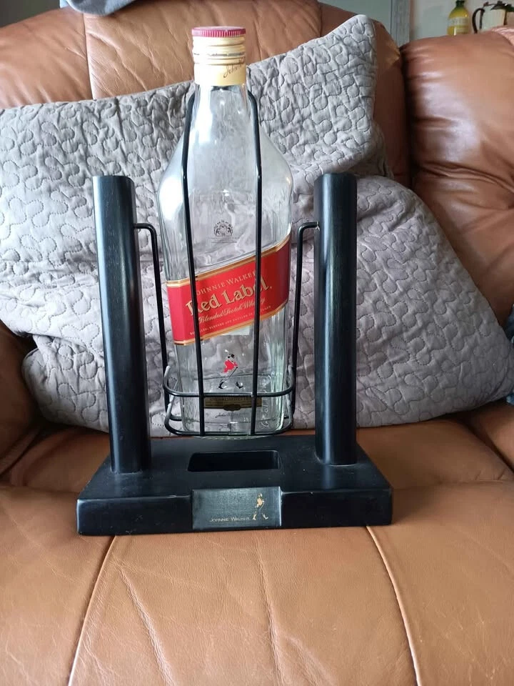 Whiskey bottle stand.Johnnie Walker. Black Label. Blended. Scotch. Whisky. - Image 2 of 4