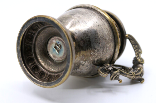 1900’s metal money box / coin bank / Cup shape - Picture 4 of 6