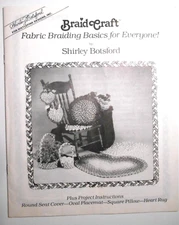 Vintage 1987 Shirley Botsford Braid Craft Instructions & Thread Braiding
