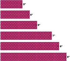 White Water Archery Fluorescent Neon Open Honeycomb Arrow Wraps 4 Colors Avail