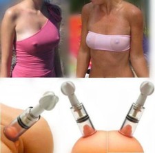 3x Vacuum Pump Nipple Sucker Clit Breast Enhance Teat Suck Male Female Twist