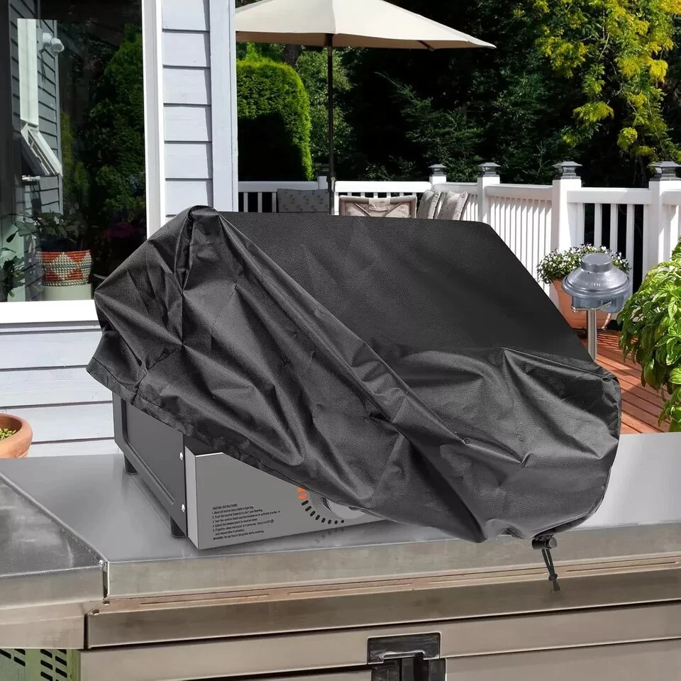 Capa para grelha Blackstone 22 polegadas chapa impermeável Oxford material churrasqueira Gr - Imagem 3 de 4