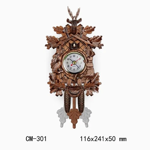 Kuckuck Wanduhr Vintage Antik Holz Hängeuhr Haus Wohnzimmer Deko - Bild 15 von 40