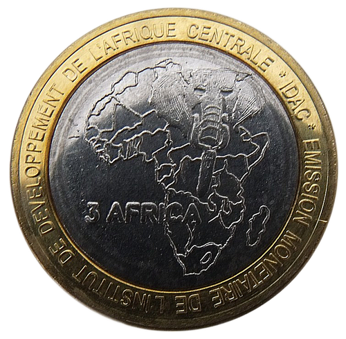 TSCHAD TSCHAD 4500 CFA FRANCS 3 AFRIKA 2015 KM#201 AMEISEN BIMETALL KRAUSE 55 $ - Bild 2 von 2
