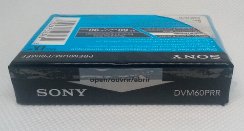 Sony DVC Digital Video Cassette Premium MiniDV Tape SP 60 LP 90 New Sealed (H) - Picture 3 of 4