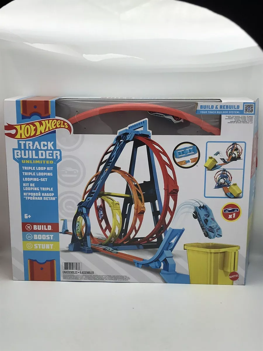 Hot Wheels - Track Builder Unlimited Triple Loop Kit – The