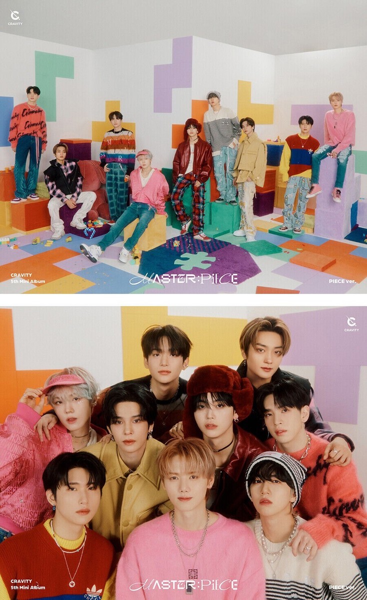 CRAVITY [MASTER:PIECE] 5th Mini Album JEWEL WONJIN Ver/CD+