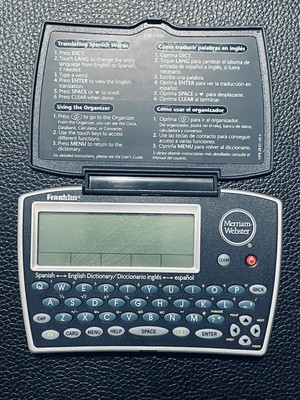 Franklin DBE-1450 Portable Digital Display Merriam Webster Dictionary/Thesaurus