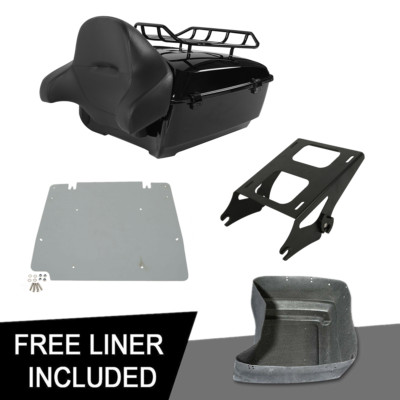 King Trunk Rack Plate Fit For Harley Touring Road Glide FLTRX 2014-2025 20