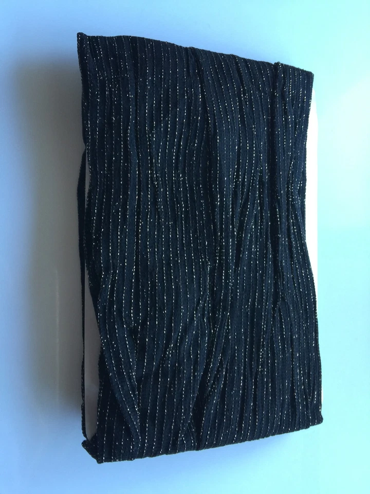 NUEVAS Medias Medias Medias Brillantes Brillantes Brillantes Rayas Fiesta Negras Foto 2 de 4