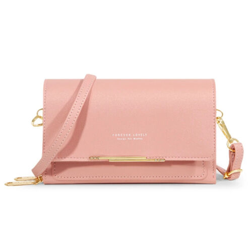Women's Shoulder Bag Multi Compartment Zip Wallet Crossbody Phone Purse - Picture 10 of 21