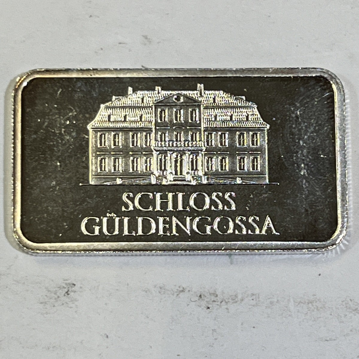 Geiger Edelmetalle Schloss Guldengossa 20 gram .999 Silver
