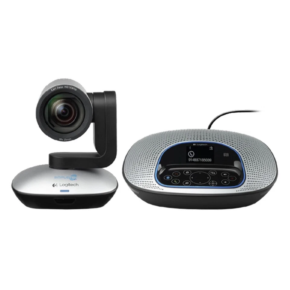 Logitech ConferenceCam CC3000E Full HD USB PTZ Zoom 10x Microfono - Immagine 3 di 4