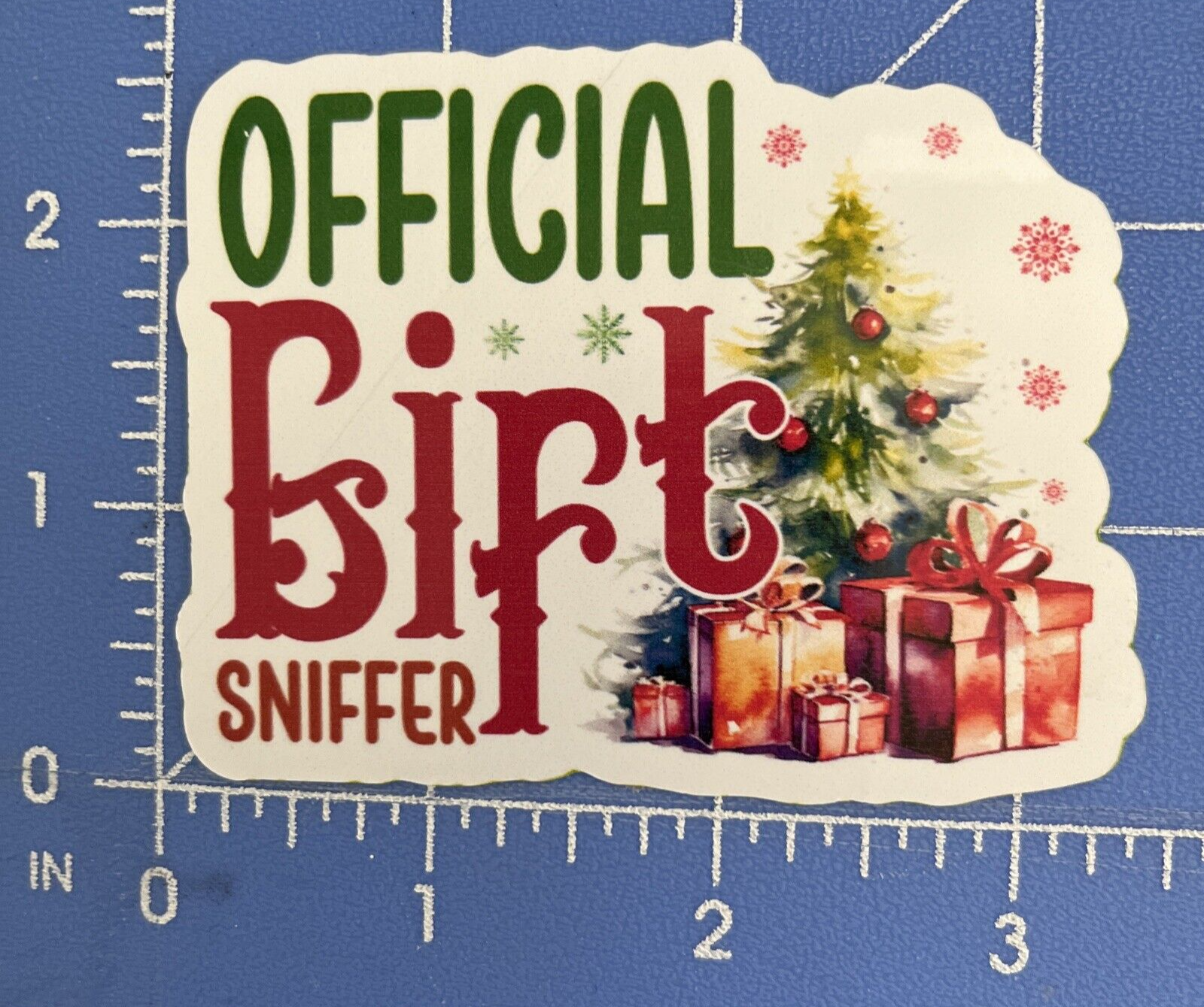 Gift Sniffer Pet Xmas Sticker Decal Laptop Scrapbook Notebook Skateboard (280)