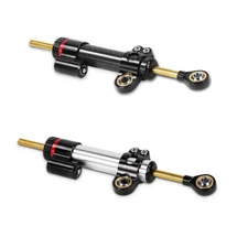 10 Inch Stabilizer Steering Damper Black / Silver For Suzuki GSXR750 1986-2024