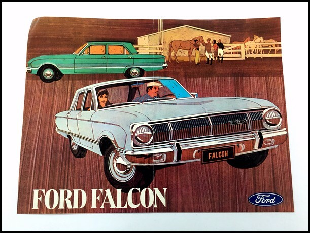 1972 Ford Falcon Sedan Argentina Original 1-page Car Brochure
