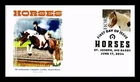 HORSES FIRST DAY ISSUE PANDA CACHET US COVER
