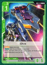 Diva - Dual Impact GD02-124 - Gundam Card Game TCG Card