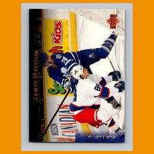 Jamie Macoun #331 1995-96 Upper Deck Toronto Maple Leafs Hockey Card NHL