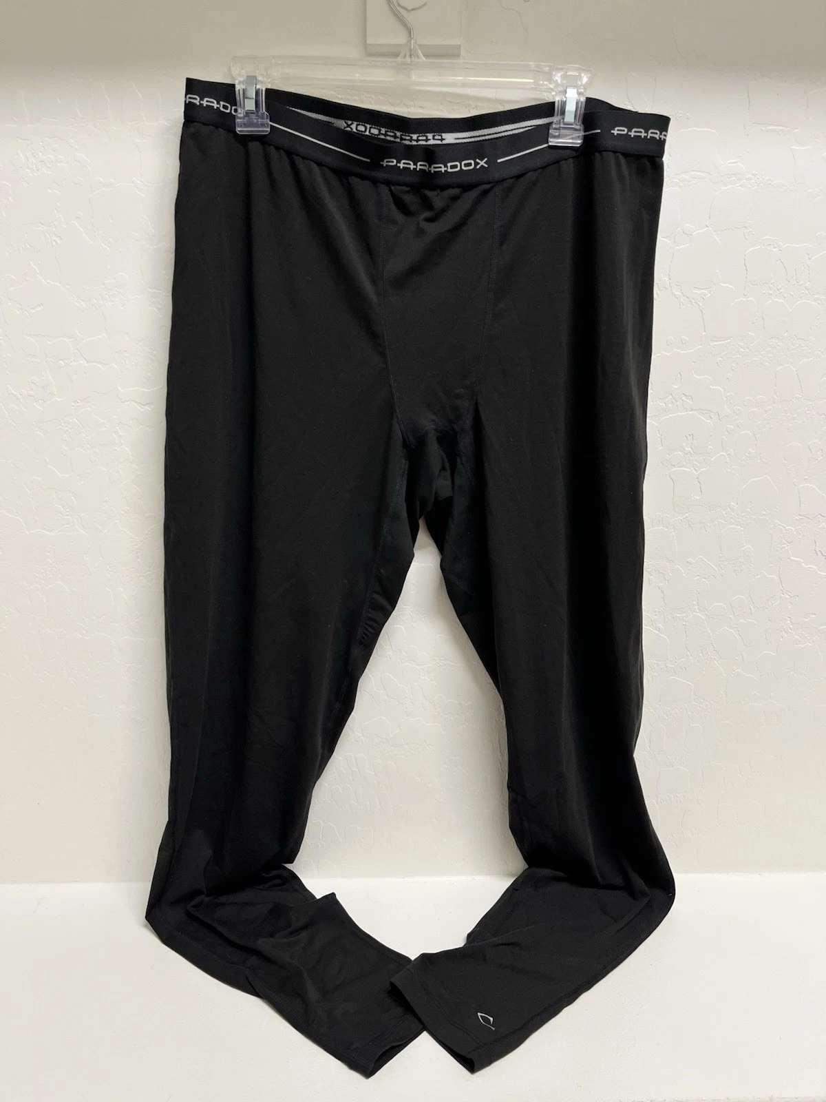 Paradox Base Layer Pants Mens XL Black Merino Wool Blend Dri Release Leggings