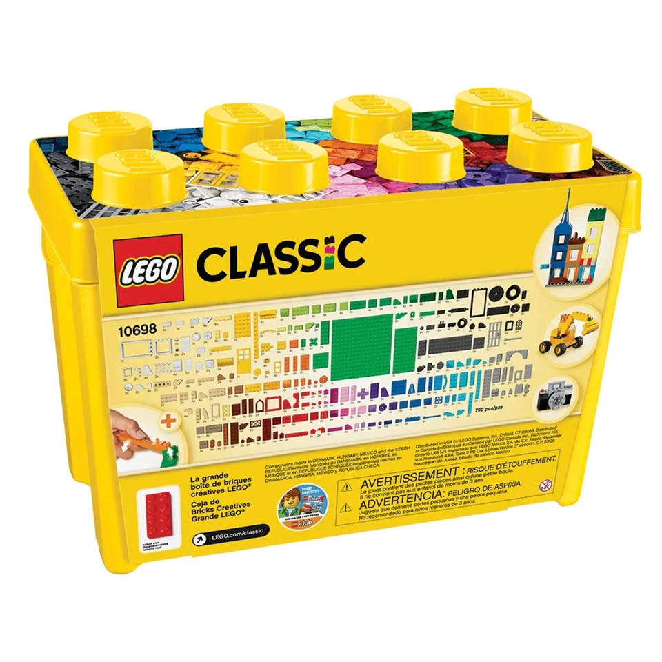 LEGO Classic 10698 LEGO Large Creative Brick Box New Factory Sealed - Image 2 of 3