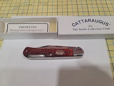 Cattaraugus FH-3 1992 Folding Knife # 713 Made In Japan Includes Box
