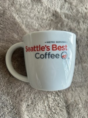 Seattle's Best Coffee Mug SBC Rare Hard to Find Tea Hot Cocoa Made U.S.A. -Neu  