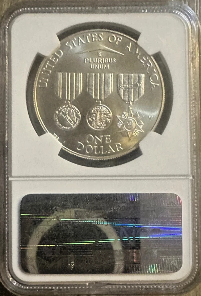 1994 W Vietnam S$1 Commemorative Silver Dollar NGC MS70 ***RARE ORIGINAL COIN*** - Image 2 of 4