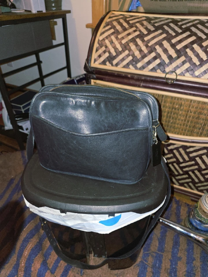 BOLSO OLIVER Coach D. De Colección Raro Nº9902 Raro Verde Oscuro Foto 3 de 4