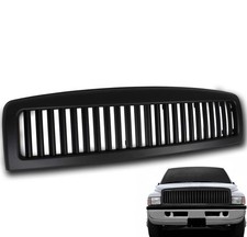 For 1994-2001 Ram 15002002 2500 3500 Upper Main Top Vertical Grille Black New