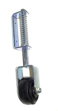 220 lb Heavy Duty Gate or Door Caster - Spring Loaded - 4 Inch Fixed Wheel - ...