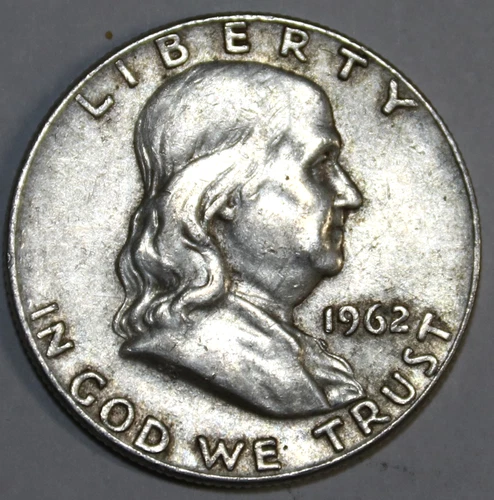 1962-D Franklin Half Dollar - Extra Fine - #1892EB